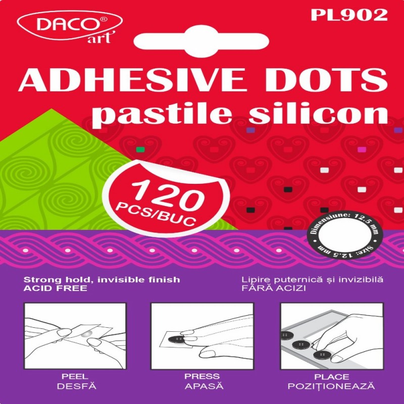 Pastile Silicon Autoadezive