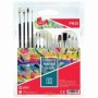 Pensula Set 15 Pn 15 Paleta Acuarela Inclusa