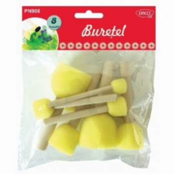 Pensule Burete Set 8 Buretel 3 Buc