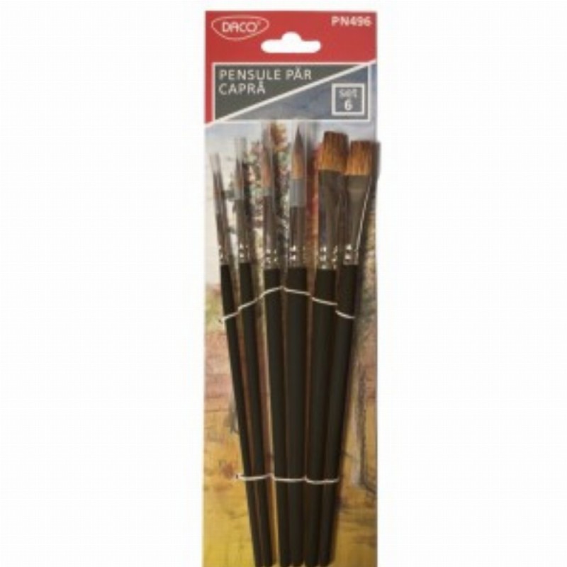 Pensule Set 6 Par Capra