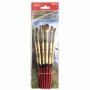 Pensule Set 6 Par Sintetic Limba Pisica