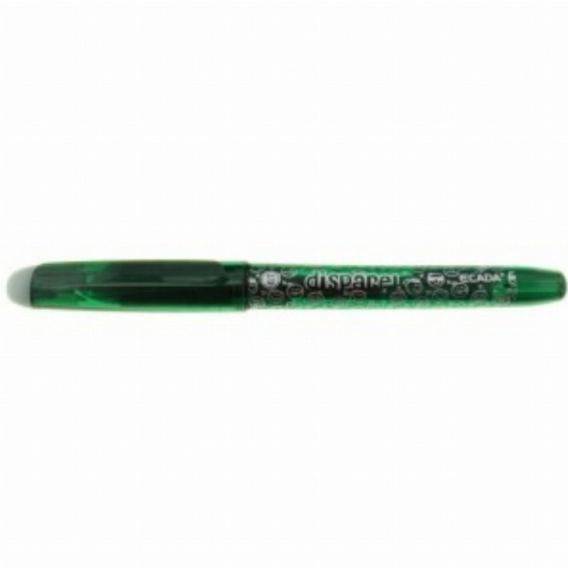 Pix Cu Gel Cu Radiera Disparel Verde 12 Buc