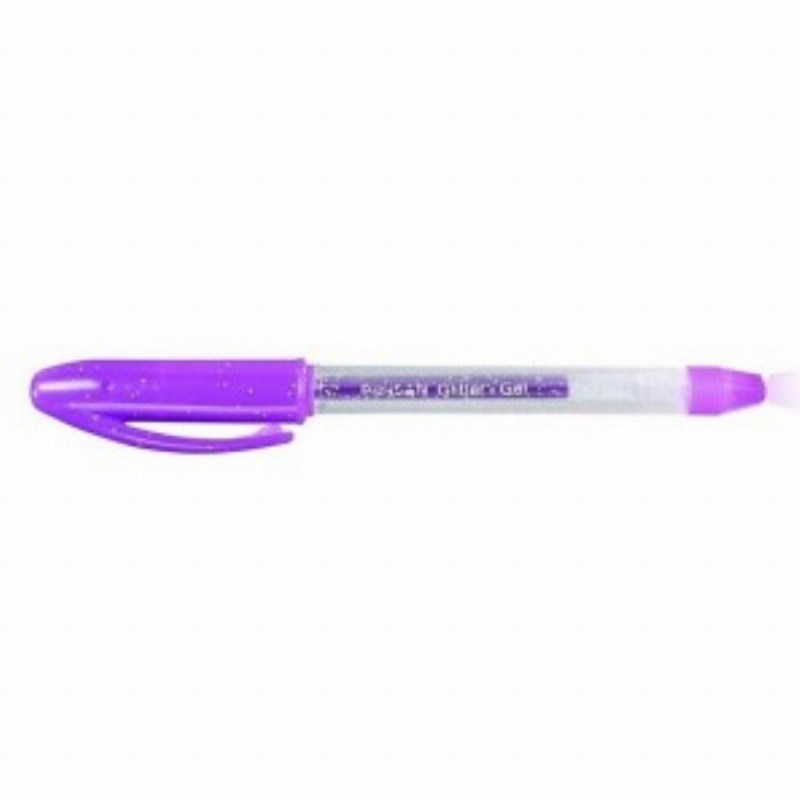 Pix Gel Glitter Mov 12 Buc