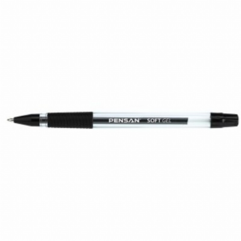 Pix Soft Gel 0.7mm Negru 12 Buc