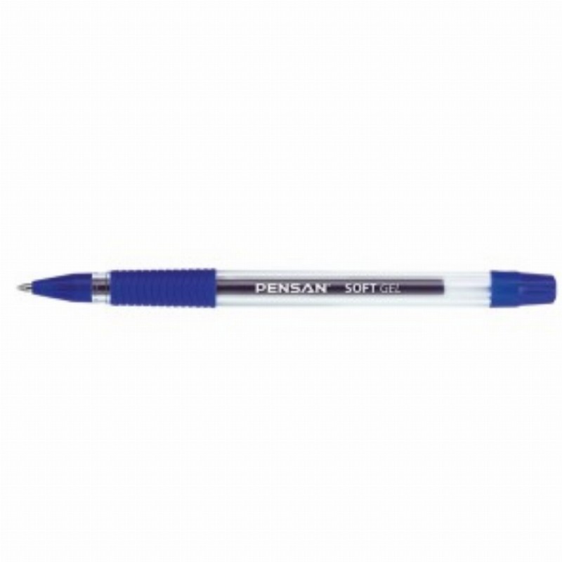 Pix Soft Gel Fine 0.5mm Albastru 12 Buc
