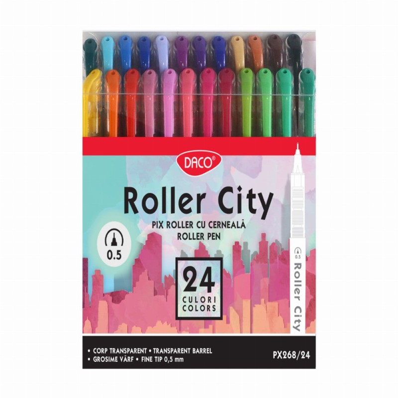 Pix Roller Set 24 Roller City