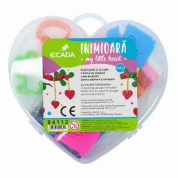 Plastilina 12 Culori Inima