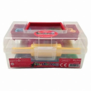 Plastilina 12c 375g Cutie Plastinica