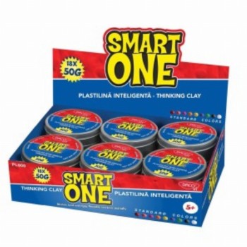 Plastilina Inteligenta 50g Smart One 18 Buc