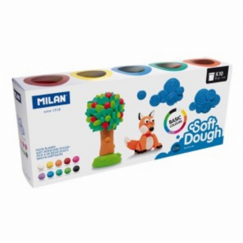 Plastilina Usoara 10x85g