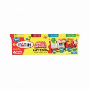 Plastilina Usoara Modeling Dough 4x130 G Fatih