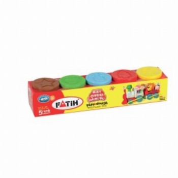 Plastilina Usoara Modeling Dough 5x50g Fatih