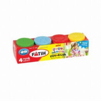 Plastilina Usoara Modeling Dough Neon 4x50g Mini Fatih