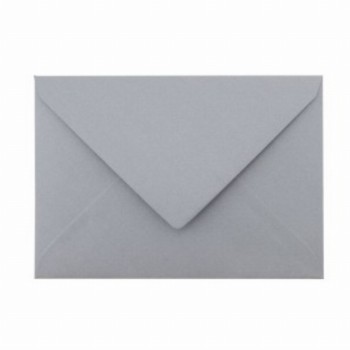 Plic Color C6 Gumat Argintiu 25 Buc