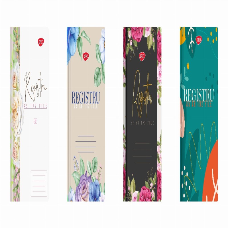 Registru A5 192 File 2 Buc