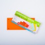 Separator Carton 10.5x24cm 160g Set 100 Portocaliu
