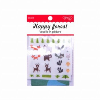Set Creativ Veselie In Padure 3 Buc