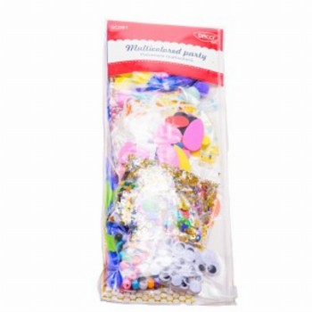 Set Creativ Petrecere Multicolora 3 Buc