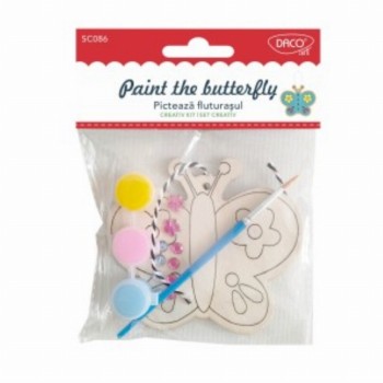 Set Creativ Picteaza Fluturasul 3 Buc
