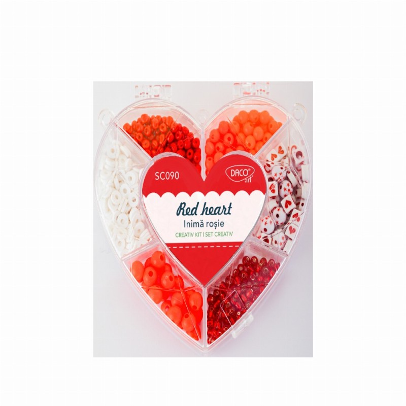 Set Creativ Inima Rosie