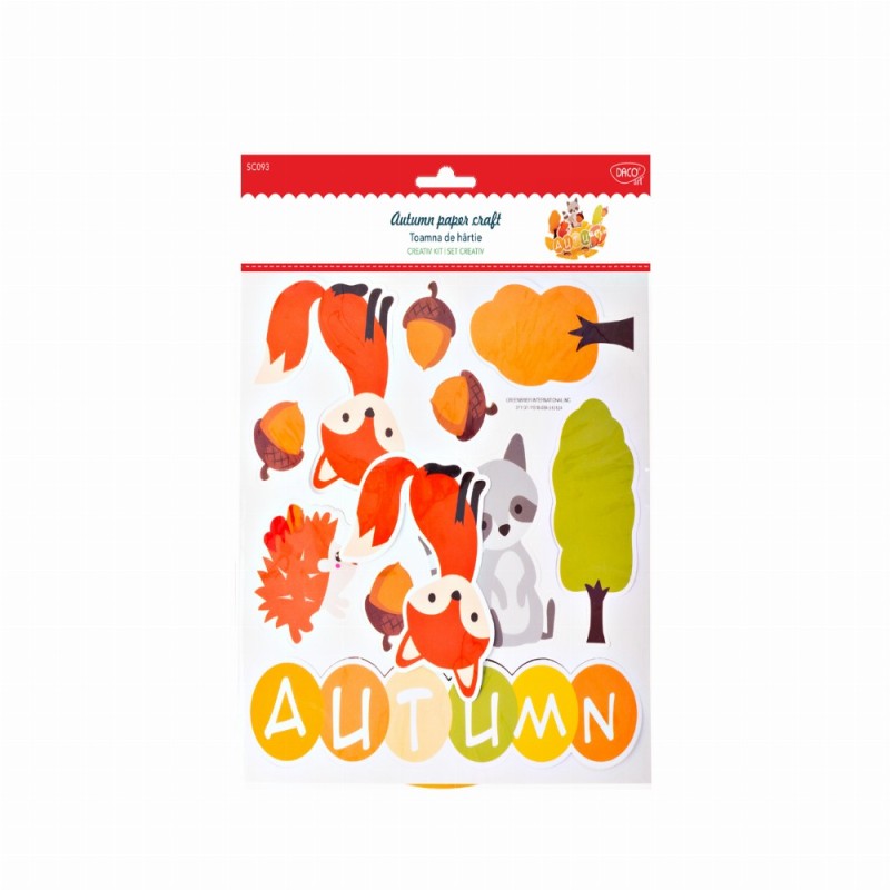 Set Creativ Toamna De Hartie