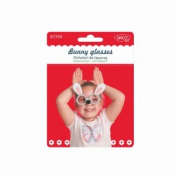 Set Creativ Ochelari De Iepuras 3 Buc