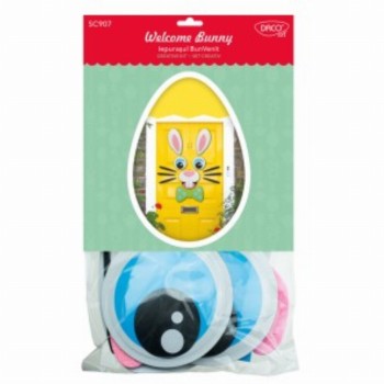 Set Creativ Iepurasul Bunvenit 3 Buc