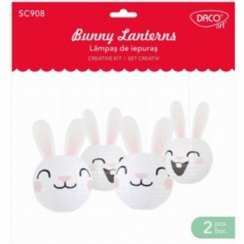 Set Creativ Lampas De Iepuras 3 Buc