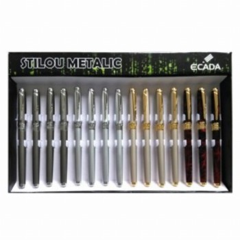 Stilou Metalic 15 Buc