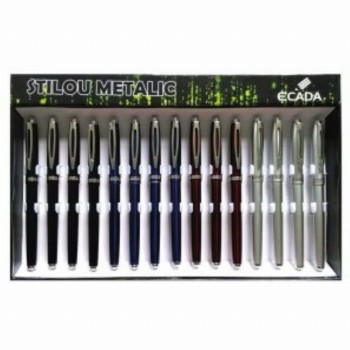 Stilou Metalic 15 Buc