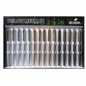 Stilou Metalic 15 Buc