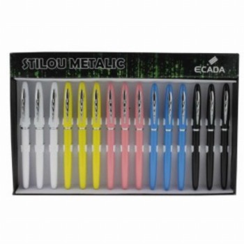 Stilou Metalic 15 Buc