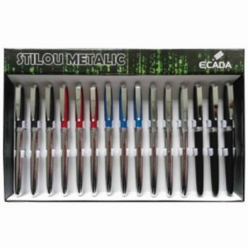 Stilou Metalic 15 Buc