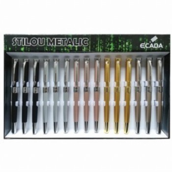 Stilou Metalic 15 Buc