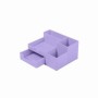 Suport Birou 5 Compartimente Plastic Lila