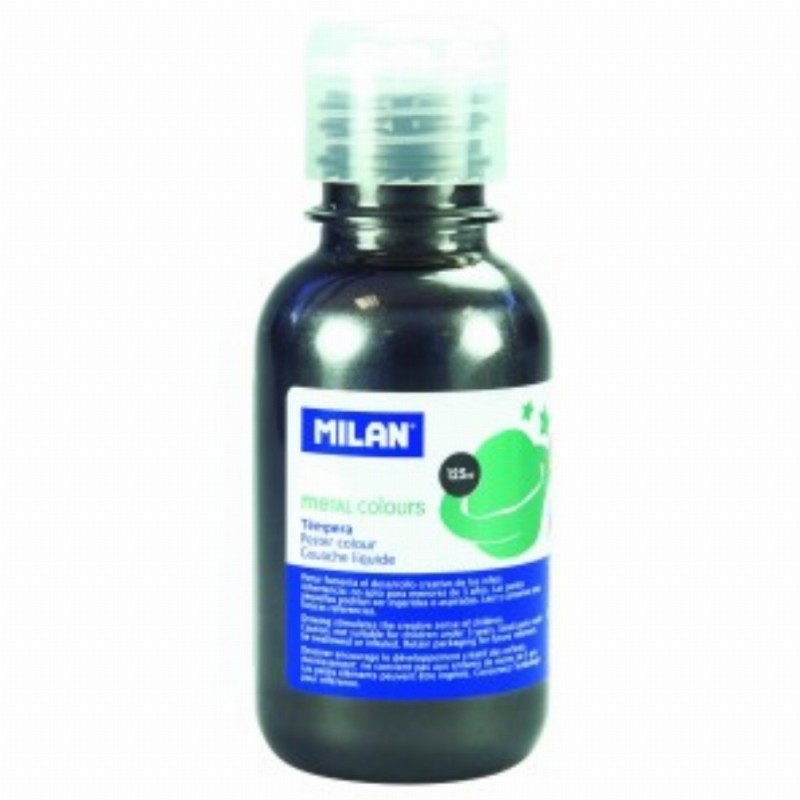 Tempera 125ml Culoare Metalizata Gri