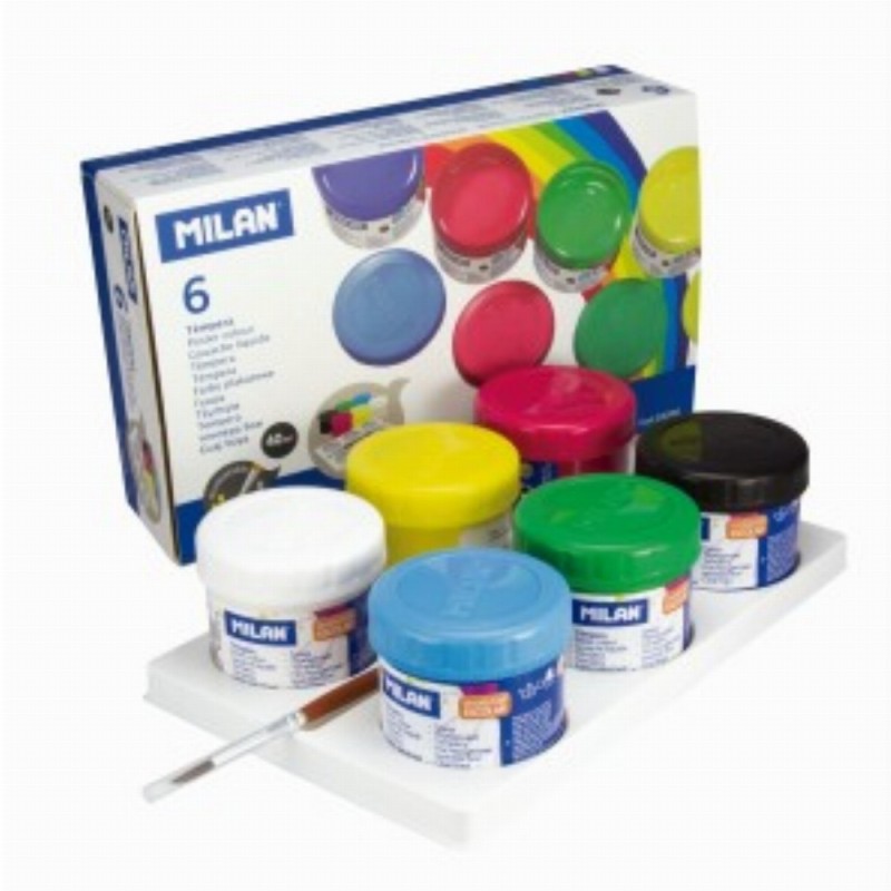 Tempera 6 Culori 40ml Culoare