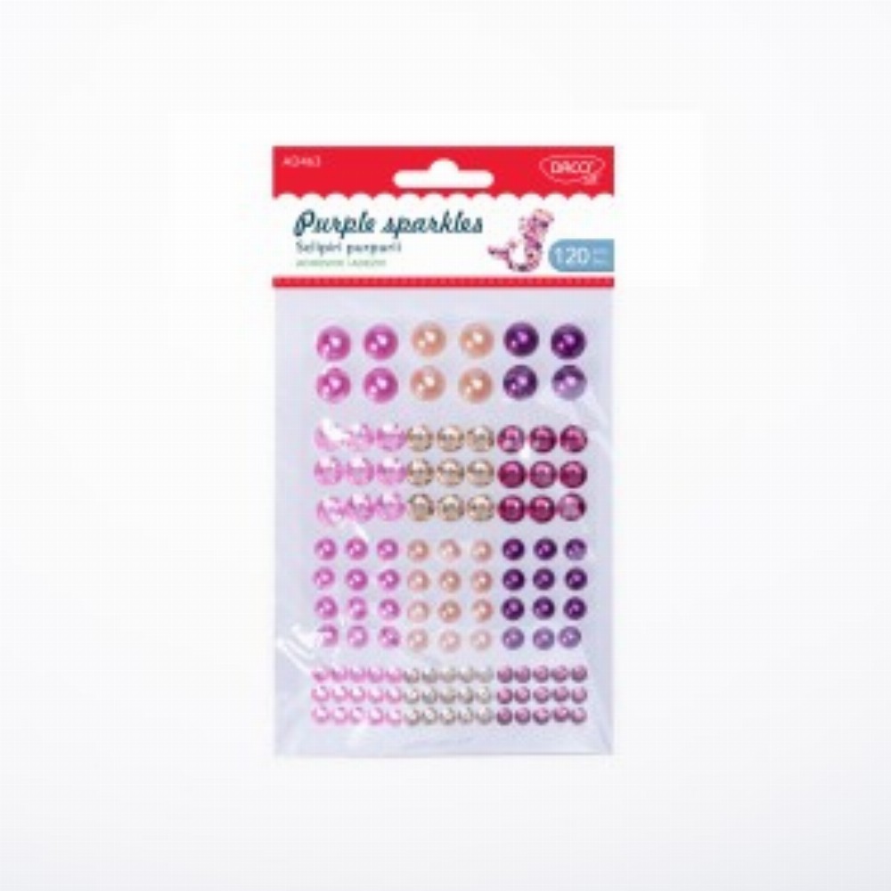 Accesorii Craft Sclipiri Purpurii 3 Buc