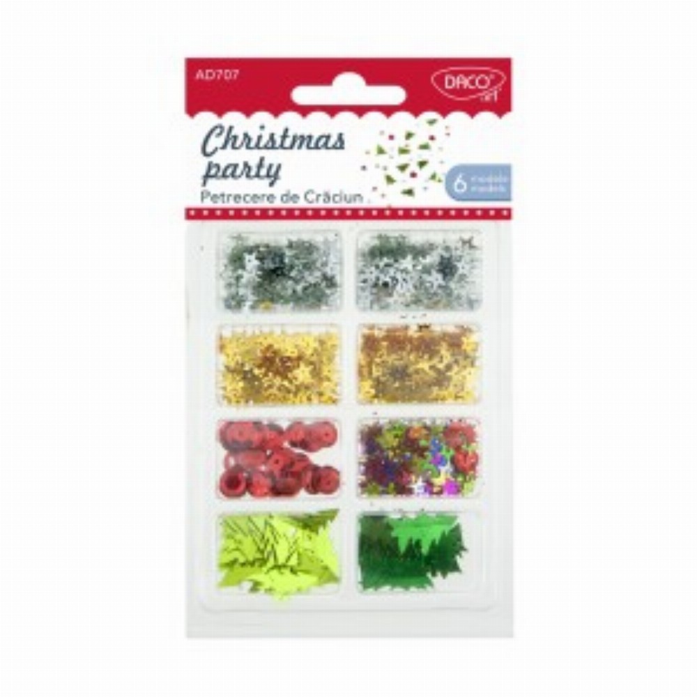 Accesorii Craft Petrecere De Craciun 3 Buc