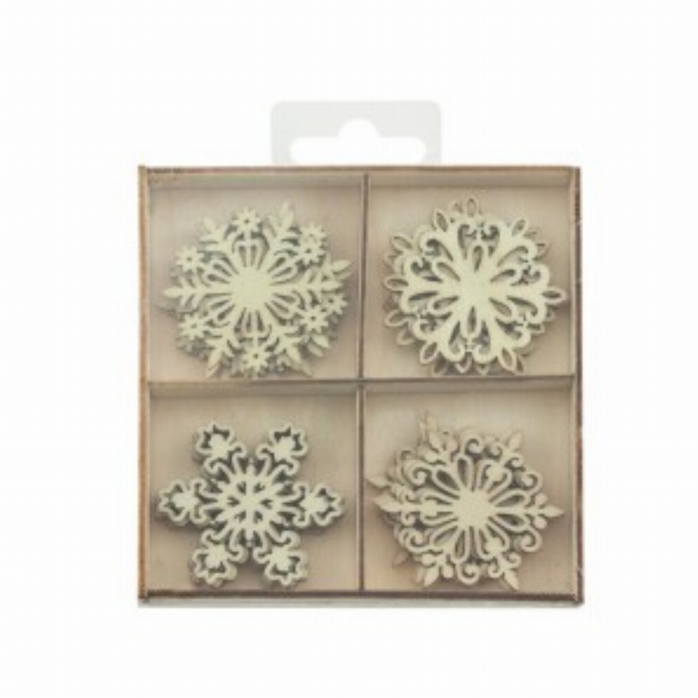 Accesorii Craft Fulgi Lemnosi 3 Buc