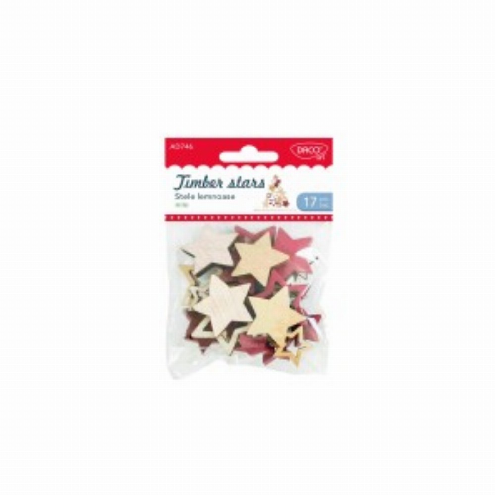 Accesorii Craft Stele Lemnoase 3 Buc