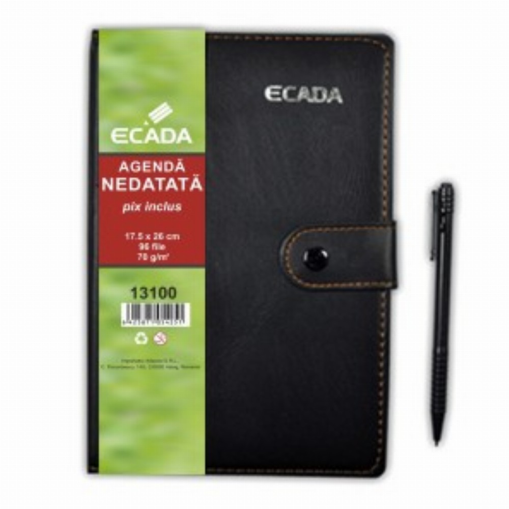 Agenda Cu Pix 17.5x25 Cm
