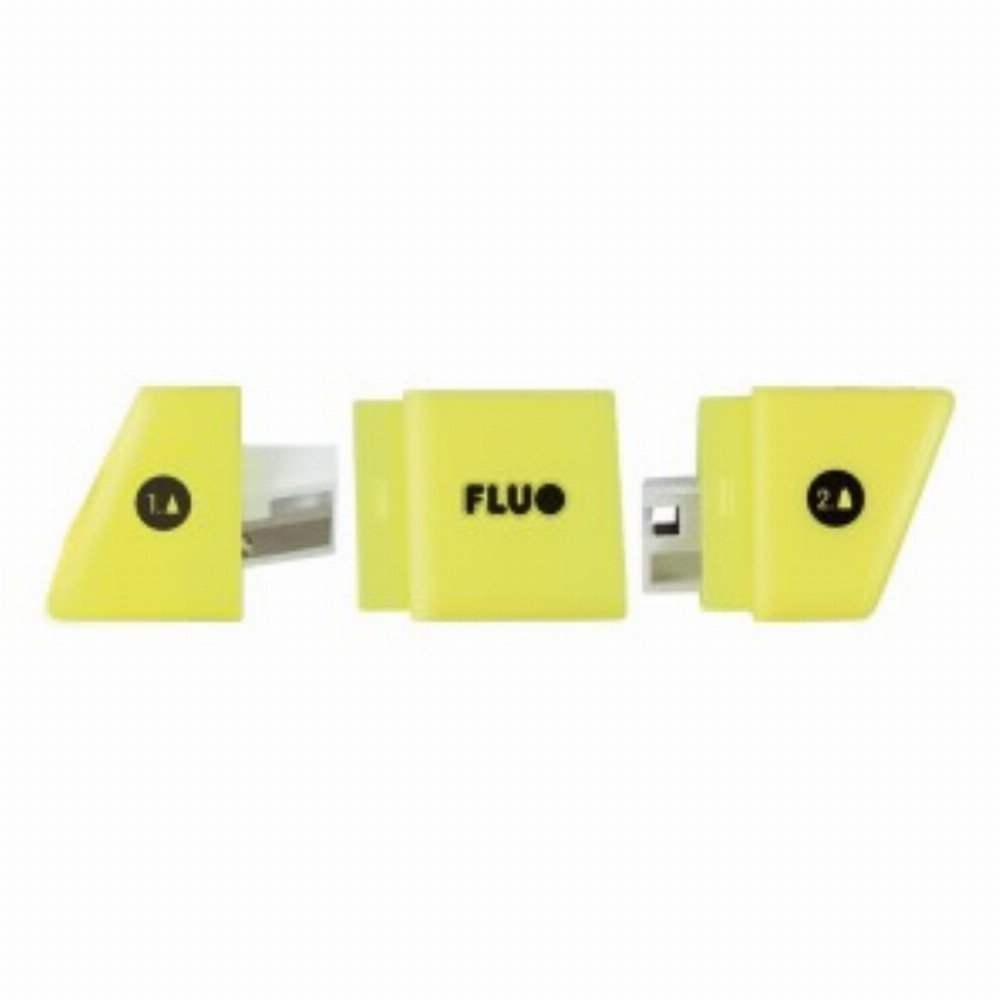 Ascutitoare Plastic Dubla Cu Container Slide 12 Buc