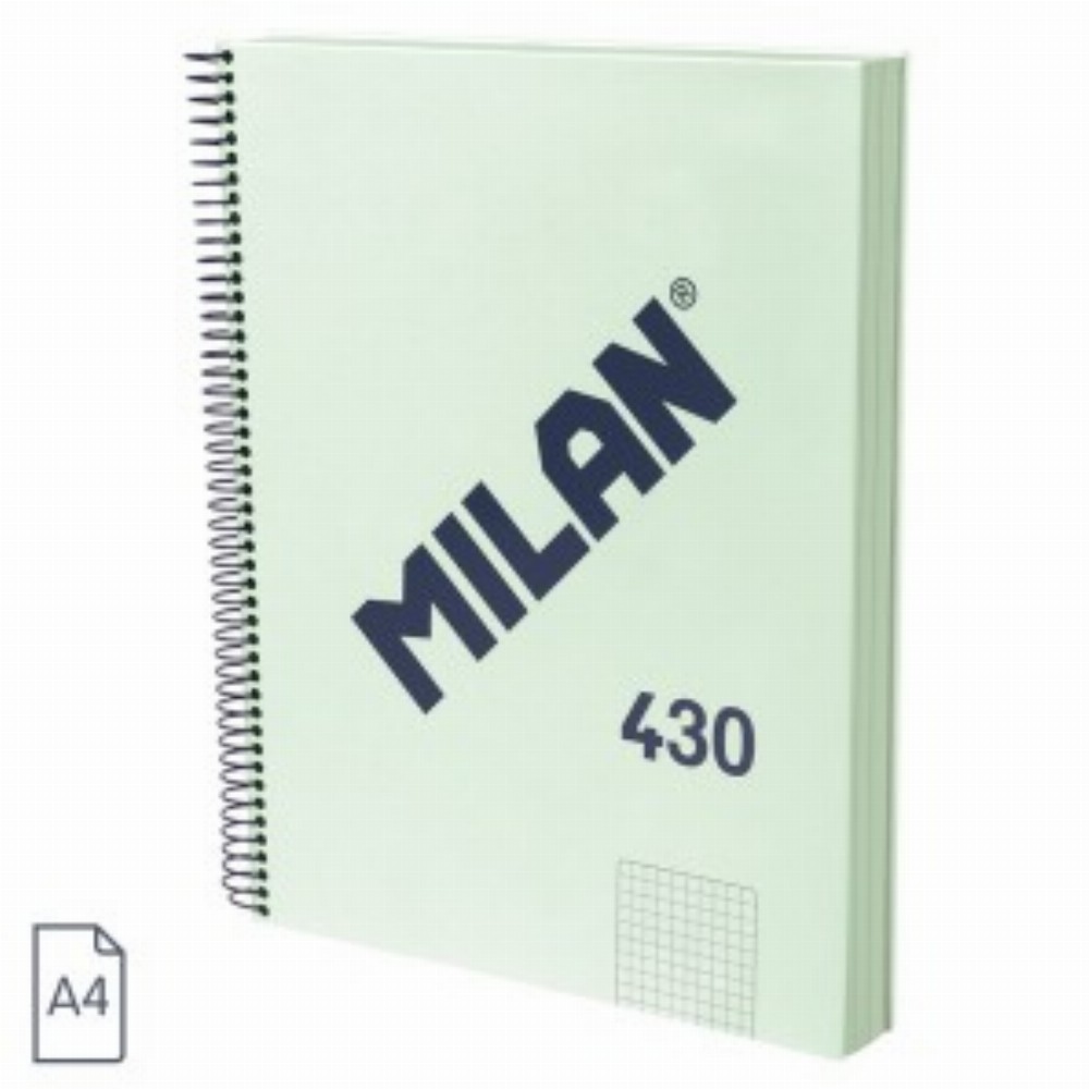 Caiet A4 120 File Ar Spira Verde