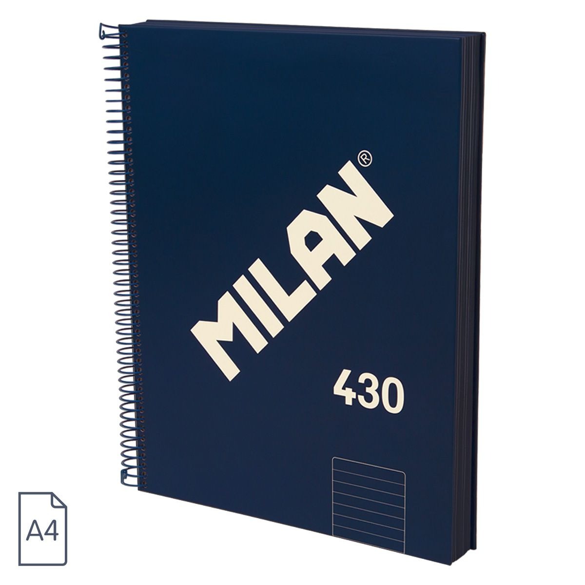 Caiet A4 120 File Dr Spira Albastru