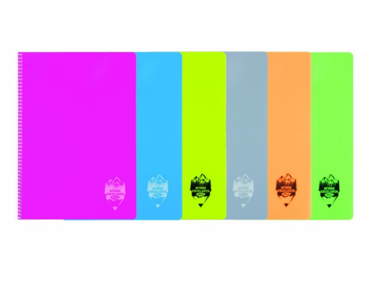 Caiet A4 144 F Velin Cop Plastic Atinge Excelenta