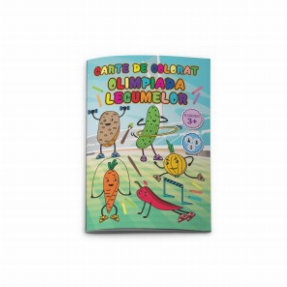 Carte Colorat Olimpiada Legumelor 3 Buc
