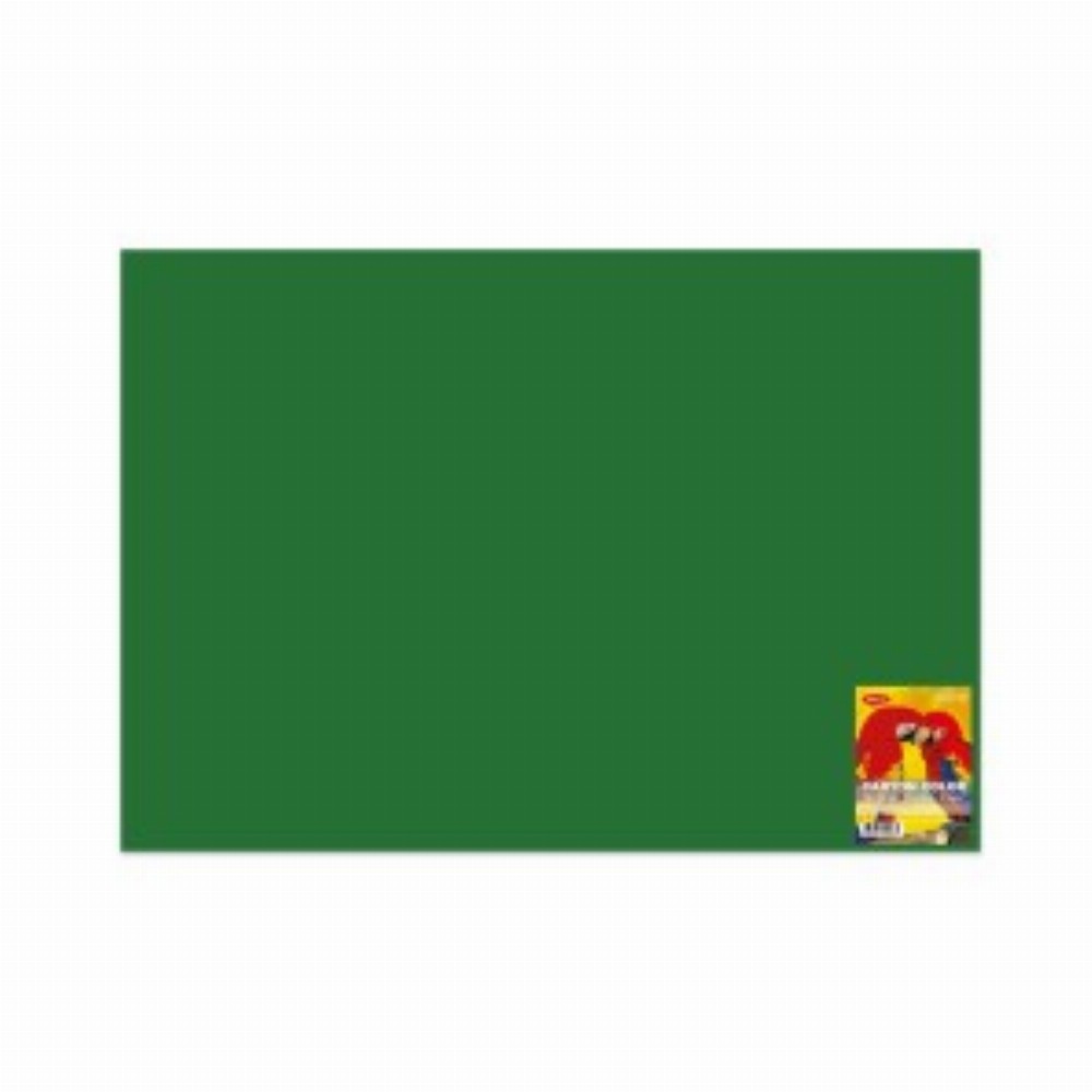 Carton Color Verde I. 270g Mp 70x100 10 Coli
