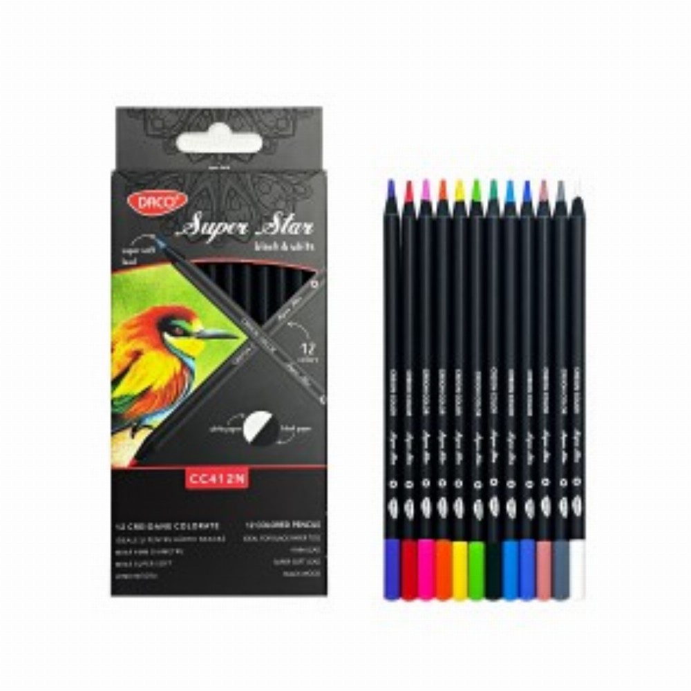 Creion Color 12 Black&white