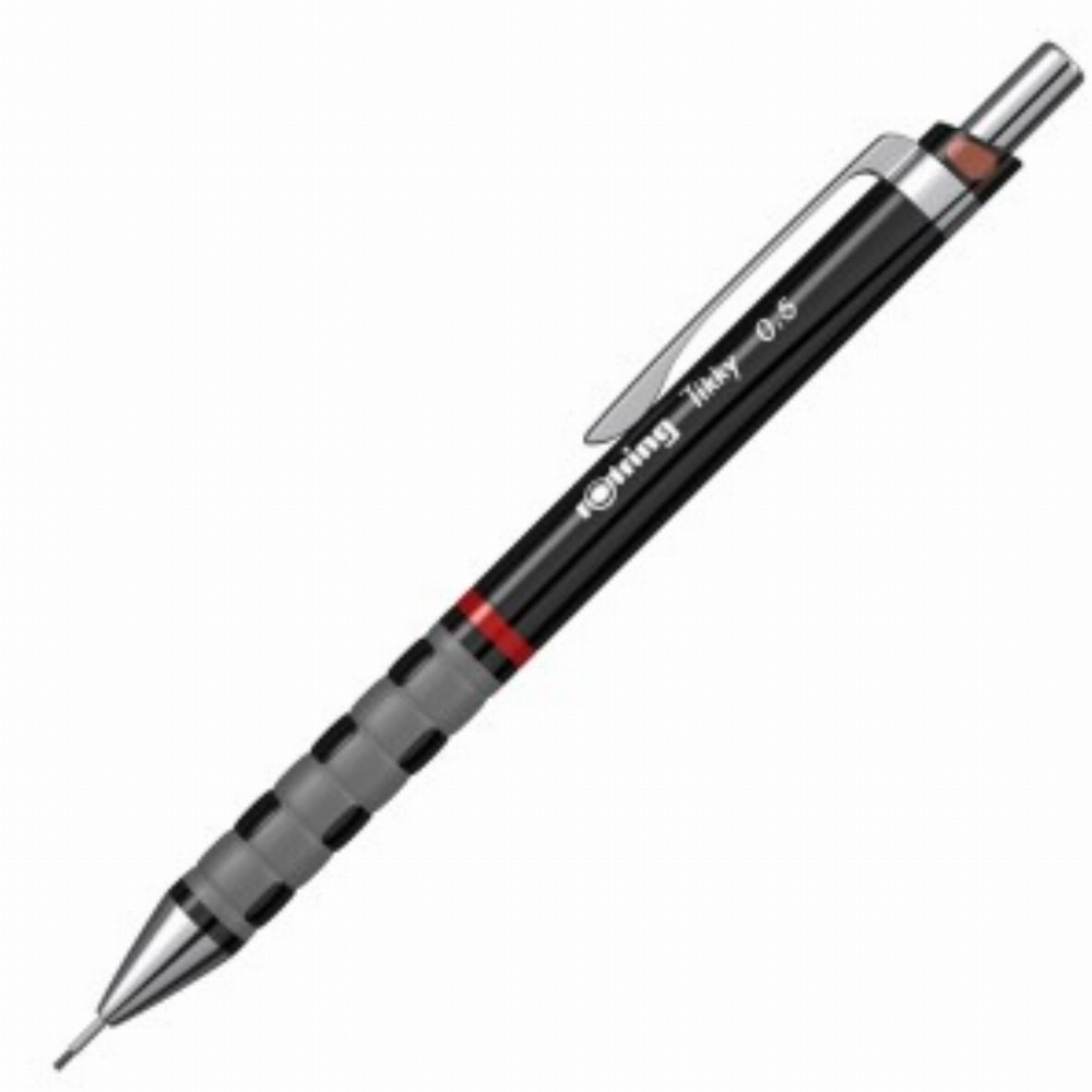 Creion Mecanic Tiki Ii Iii 0.5 Negru 12 Buc